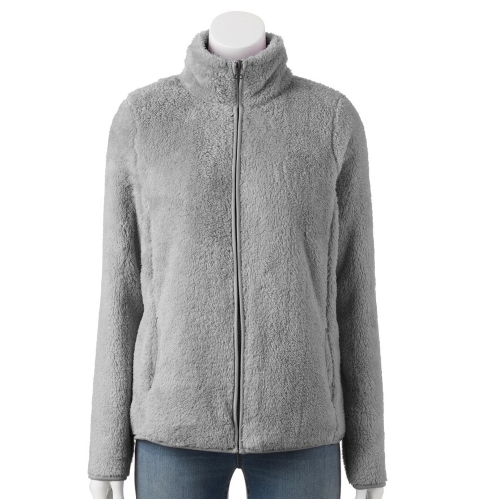SOLD Sonoma Teddy Bear/Fleece Jacket - Picture 3 of 12